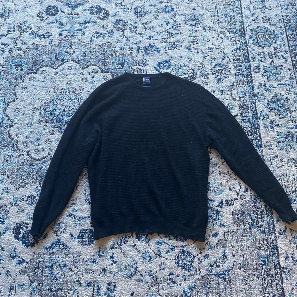 100% Cashmere Sweater Black